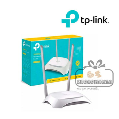 Router Inalámbrico N300Mbps TP-LINK TL-WR840N WIFI - CHOCOMANIA