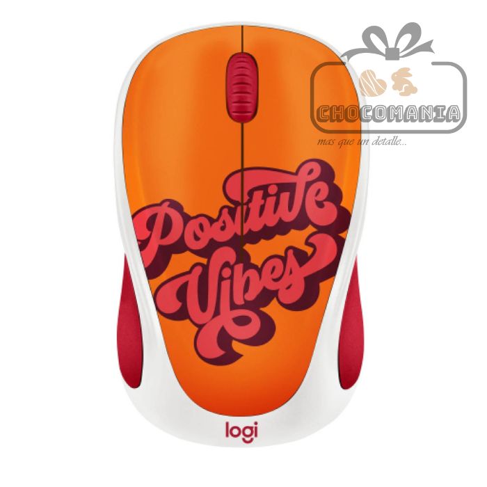 MOUSE LOGITECH M317C POSITIVE VIBES - CHOCOMANIA