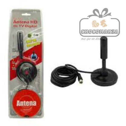 ANTENA DE TV DIGITAL HD YY3003 SEÑAL DIGITAL - CHOCOMANIA