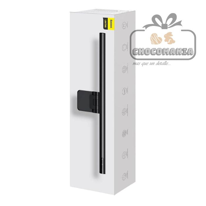 LAMPARA LED PARA MONITOR BASEUS DGIWK-BO1   3 NIVELES LUZ NEGRO - CHOCOMANIA
