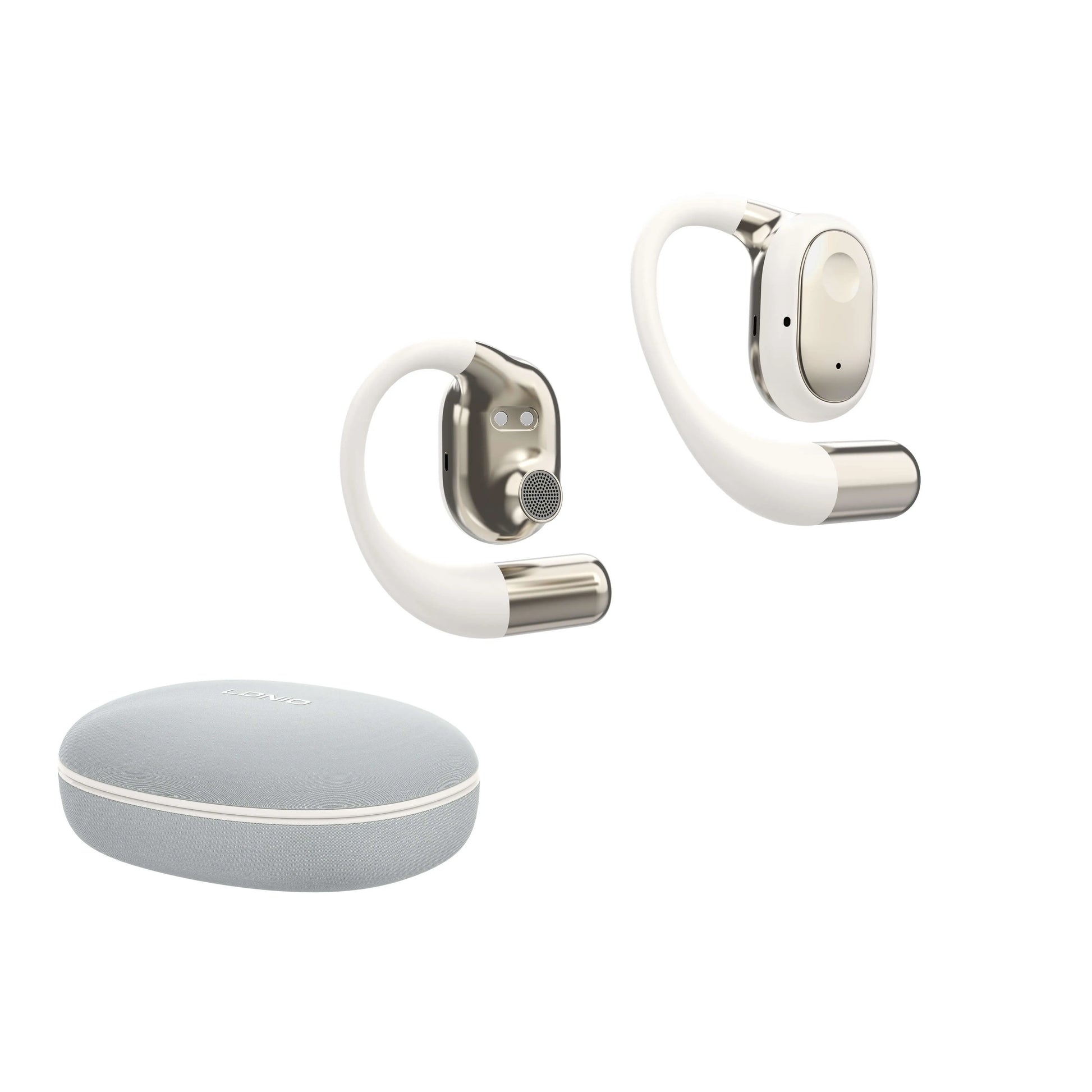 LDNIO T11 con BT 5.4, baja latencia, control táctil, IPX4 y hasta 28 h con estuche (450 mAh). USB-C. Envíos a todo el Perú.