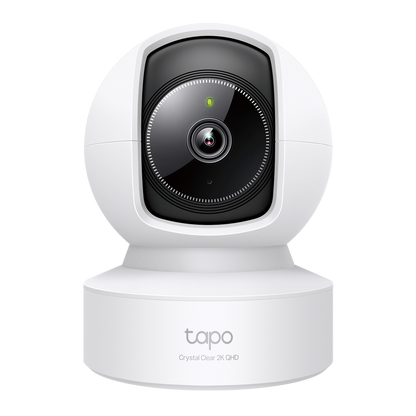 Cámara Wi-Fi Tapo C222 con resolución 2K, giro 360°, detección por IA, audio bidireccional y visión nocturna avanzada. ¡Protección total en tu celular!